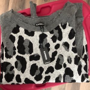 Leopard sweater express